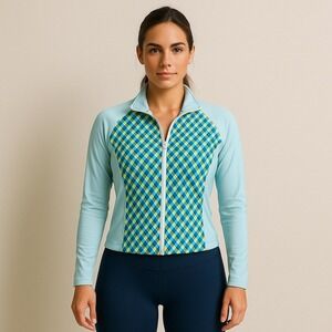 Bobby Jones Clover Performance Zip-Up Jacket – Size M